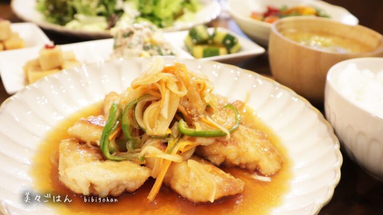 【50代主婦】鶏胸肉の南蛮漬け/二人暮らし/年代あるある会話