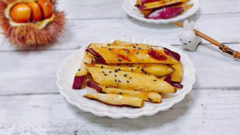さつまいものはちみつ塩バター炒め Stir-fried sweet potato with honey and salt butter