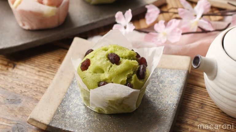 冷めても美味しい。2色 の ふわふわ 春色 蒸しパン の レシピ 作り方