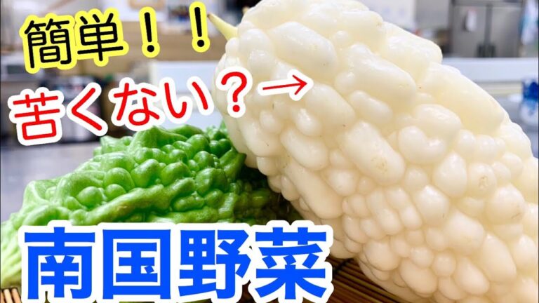 【大量消費】簡単にできて保存もOK!ゴーヤの漬け物！めんつゆで超簡単に作りませんか？