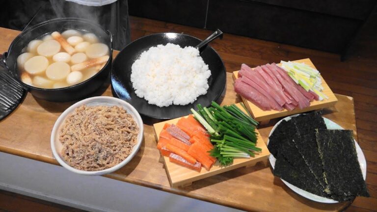 節分だから手巻き寿司＆おでん＆タラコの子和え作る。