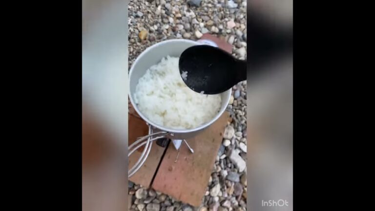 #2 キャンプ始めるぞ 庭で米炊いてクラムチャウダー作った