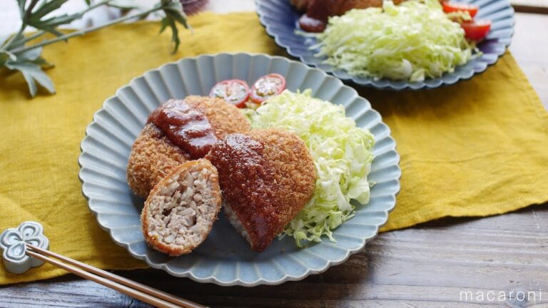 もやしと豆腐で満腹！「もやしメンチ」のレシピ・作り方