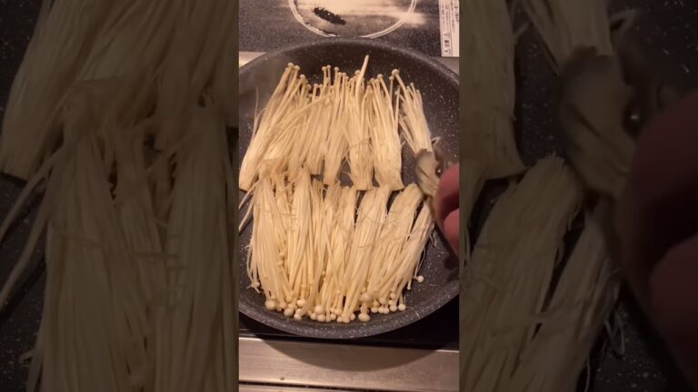 【極秘ソースレシピ】えのきのソテー #極秘レシピ #男飯 #料理男子