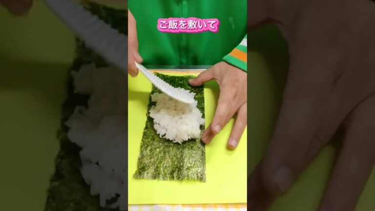 卵とスパムのおにぎり2種類♪ #shorts