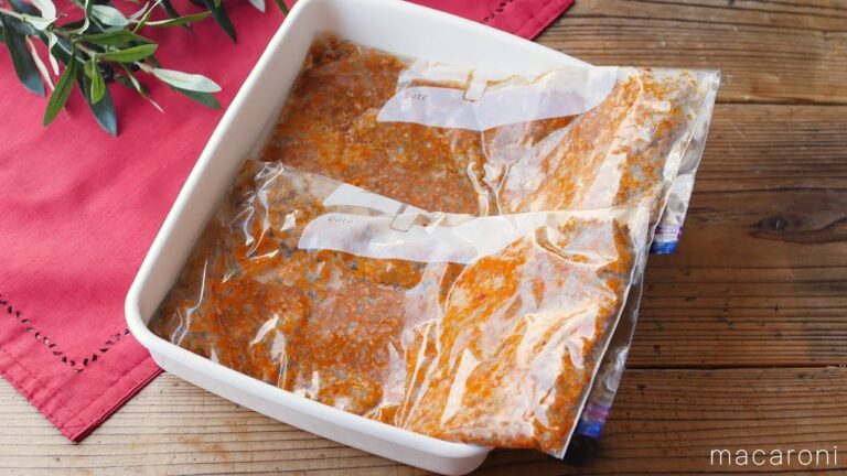 【下味冷凍】クセになるピリ辛さ！汁なし「担々麺の素」のレシピ・作り方