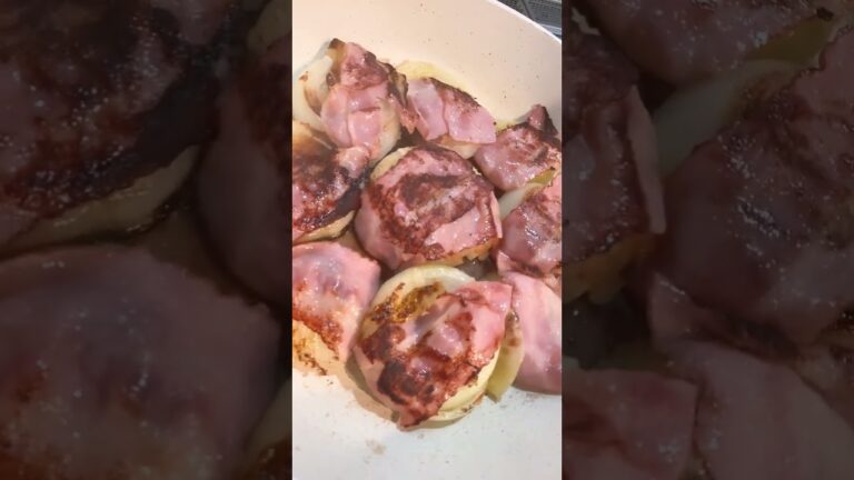 玉ねぎベーコン焼き