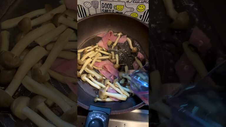 【男飯】和風ペペロンチーノだよ