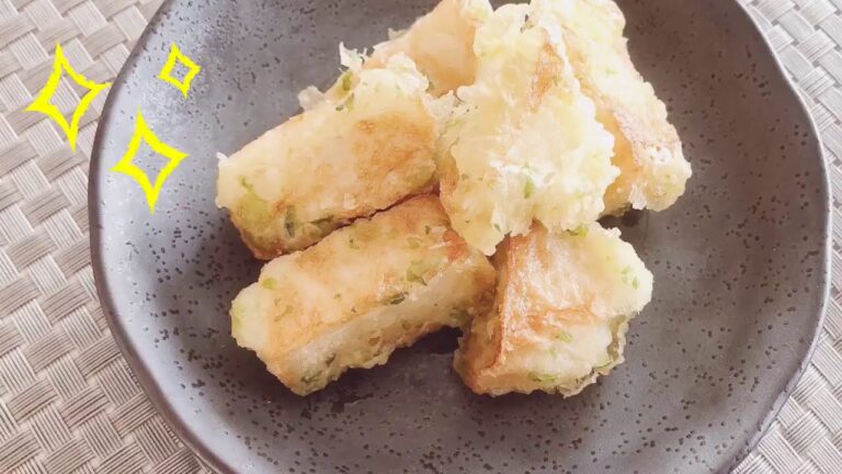 【かまぼこアレンジレシピ】かねささの磯辺揚げ