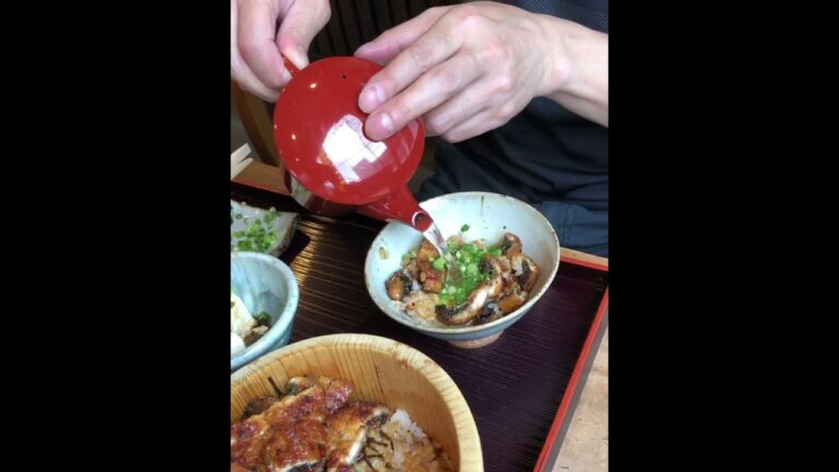 かん吉うなぎ ひつまぶしのおいしい食べ方　お茶漬け