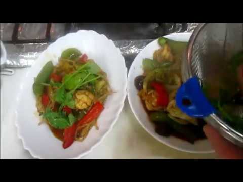 キャベツと魚介のXO醤炒め短縮版