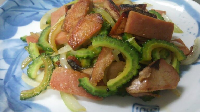 なまり節のゴーヤー炒め 沖縄漁師の家庭の味ですよ