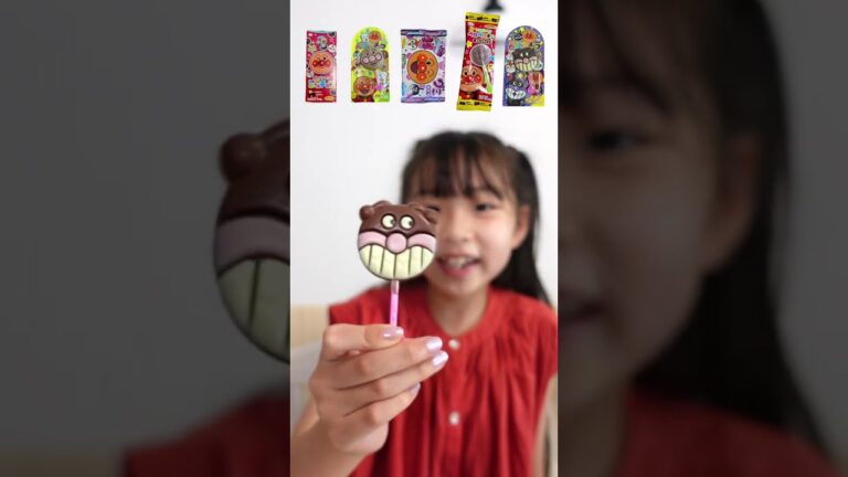 🙂色々なアンパンマンお菓子食べてみた🙂 　#shorts