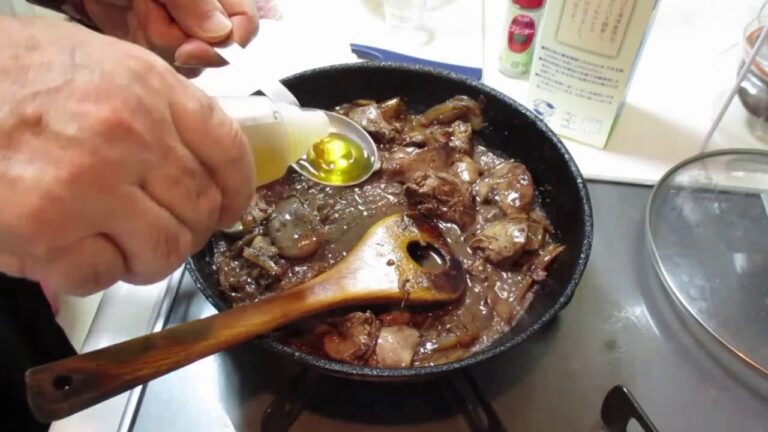 鶏レバーの赤ワイン煮：全編