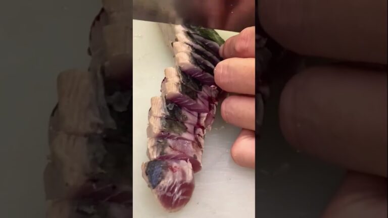 【漁師の賄いから生まれた⁉️カツオの〇〇〇‼️🐟】#sushi #follow #japan #shorts #fish #जापानी खाना  #सुशी #스시　＃カツオのタタキ
