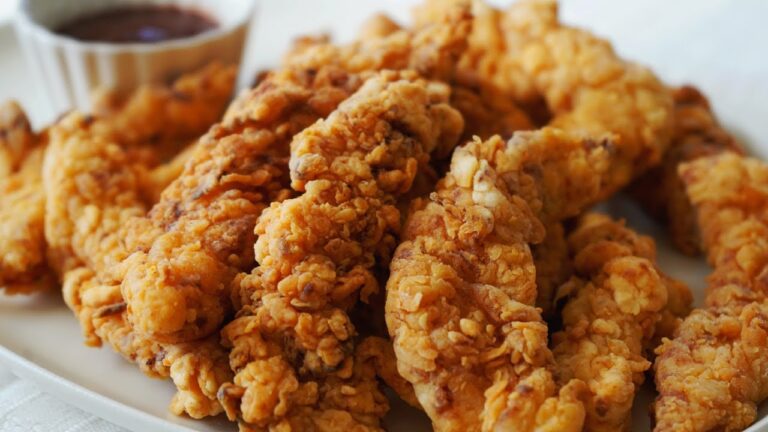 ささみで作るクリスピーチキンの作り方　人気のささみレシピ