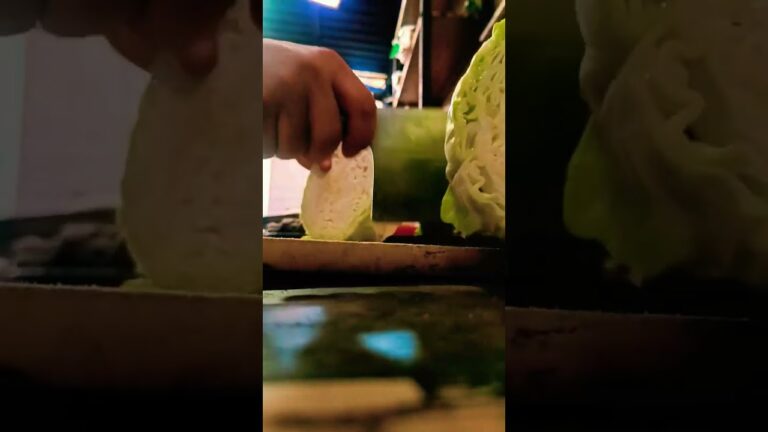 Cabbage #cutting