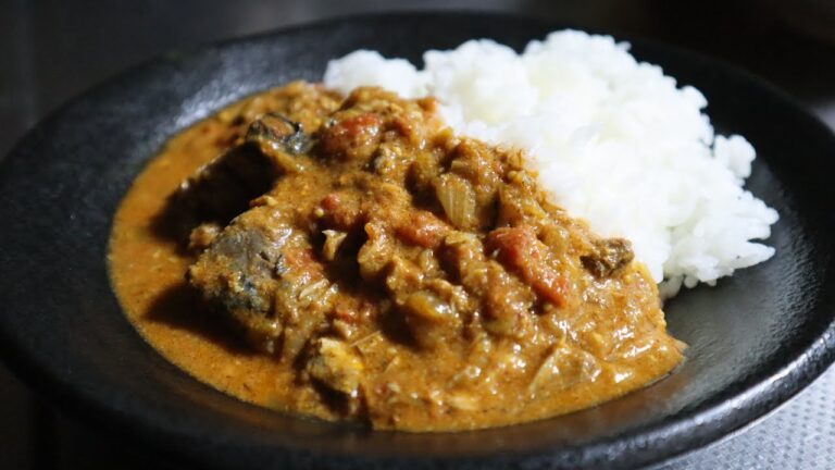 絶品・簡単・さばスパイスカレー