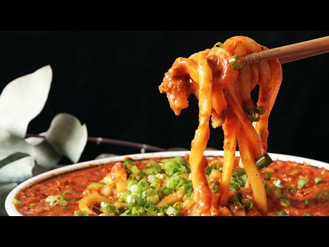 【根性見せてね】激辛マーボーのチーズうどん