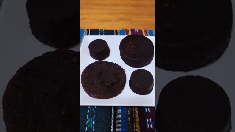 オートミールのココア味の蒸しパン、今回は丸くしてみました