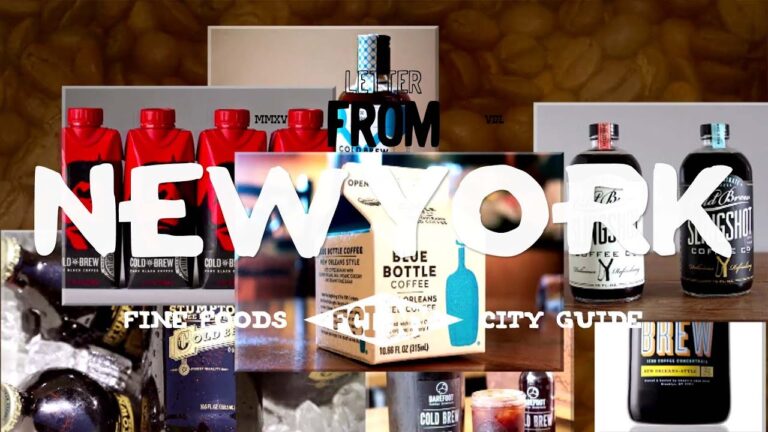 今ニューヨークでブームのCold brew coffeeって？｜A LETTER FROM NEW YORK