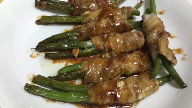 インゲン肉巻きチーズインの作り方教えます❤️