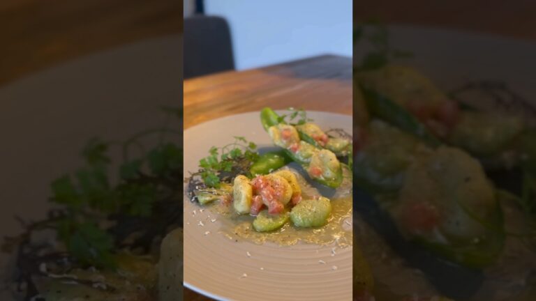 【そら豆のニョッキ】ホテルのコックが作る"そら豆のニョッキ、カチョエペペ風" #ニョッキ#カチョエペペ#そら豆#料理動画#おうちごはん#おうちカフェ#フランス料理#イタリア料理#フレンチ#イタリアン