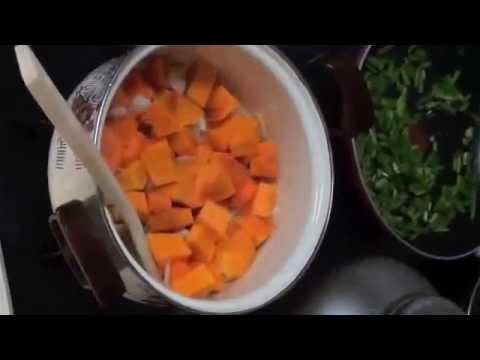 バターナッツかぼちゃのスープ