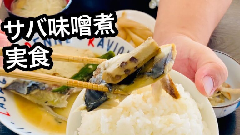 サバ味噌煮定食実食【702】鹿屋中央食堂俊ちゃん★