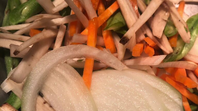 野菜のかき揚げ　サクサク