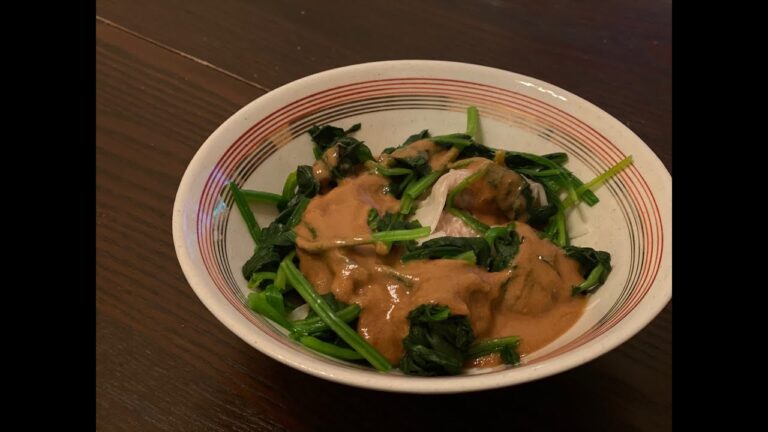 『ごまだれワンタン(副菜)』つるっと温か！！