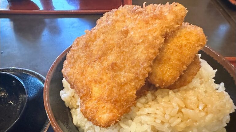 かつ丼政家さんで特製二段盛りかつ丼を食べてきました。 #新潟グルメ #新潟市