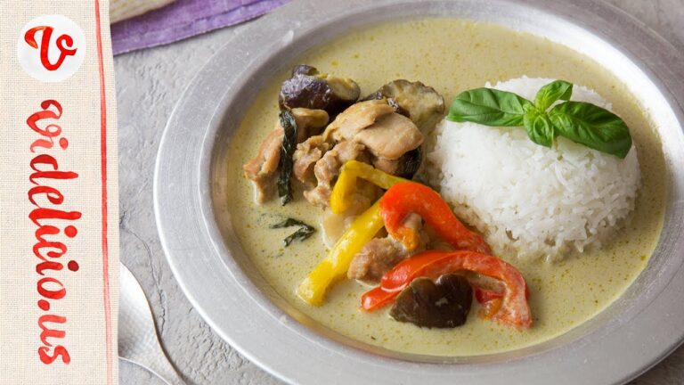 タイ料理の定番！濃厚で爽やかな辛さのグリーンカレー｜How to make Thai Green Curry