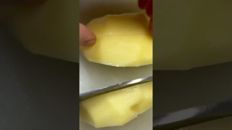 じゃがいものくし切り