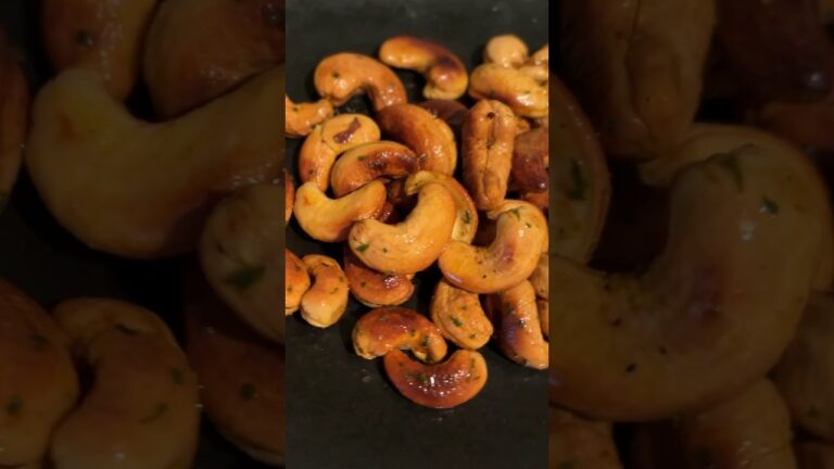 クセになるおつまみ！カレー味カシューナッツ