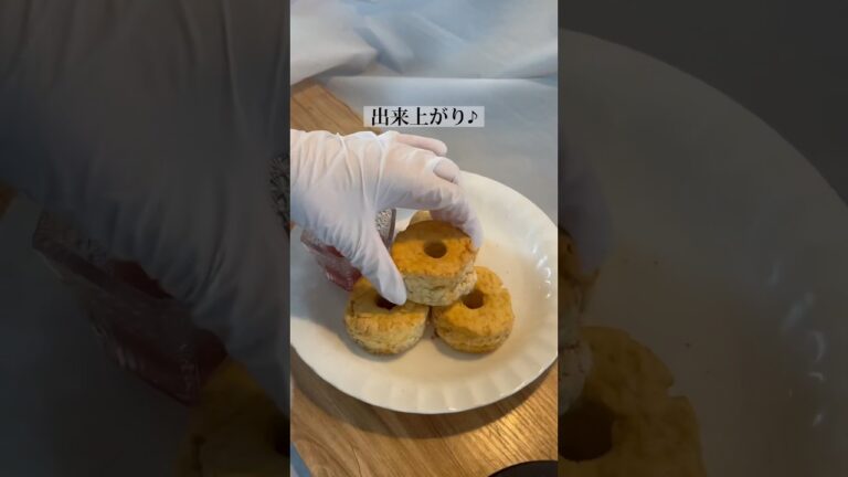 【米粉と生おからだけ】ケン◯ッキー風ホットビスケット🥞🥛かなりヘルシーver