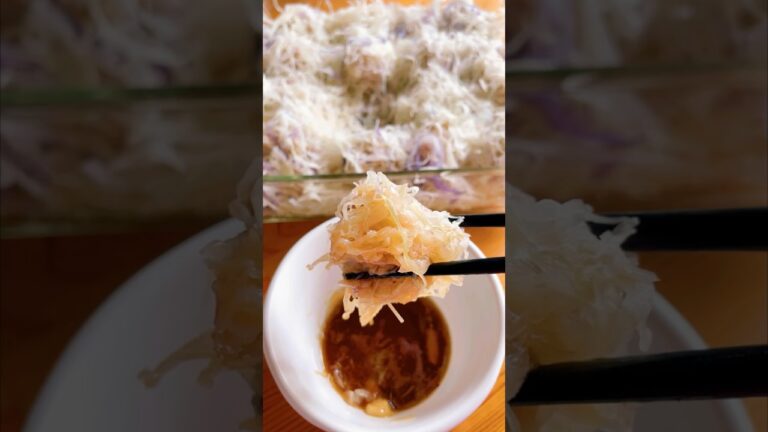 レンジで包まないキャベツ焼売 #低糖質レシピ #低糖質 #簡単レシピ #ダイエットレシピ #料理 #cooking #shorts