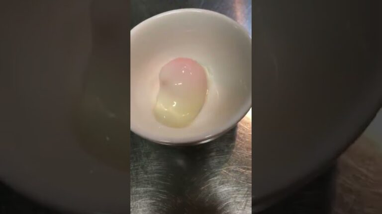 【簡単おつまみ】温玉オクラ　 #shorts  #ショート