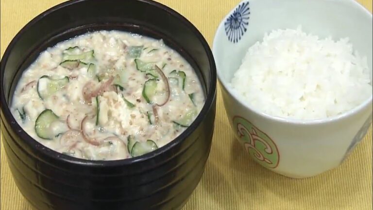 さっぱり豆乳冷や汁