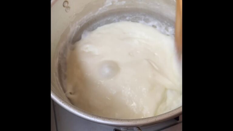 【簡単・混ぜるだけ】牛乳と片栗粉で作るミルク餅