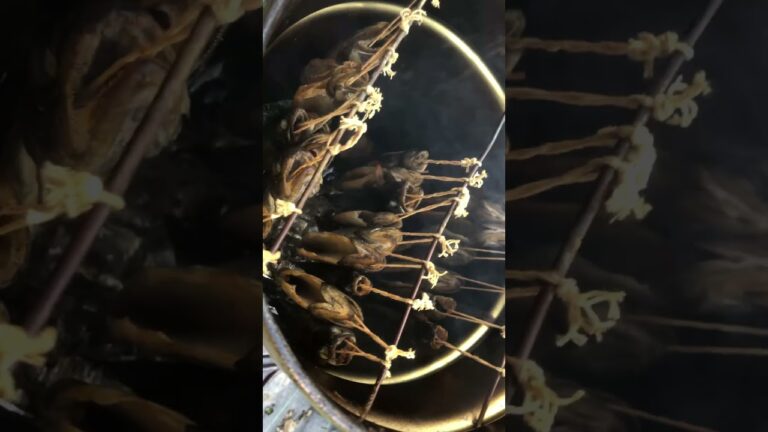 岩魚の燻製を作りました。詳細はコロボックル・チャンネルで！！