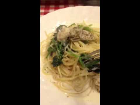 広島産かきのクリームパスタ