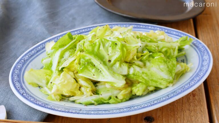 【無限キャベツ】ごま油の香りでやみつき！漬け込むだけで簡単♪