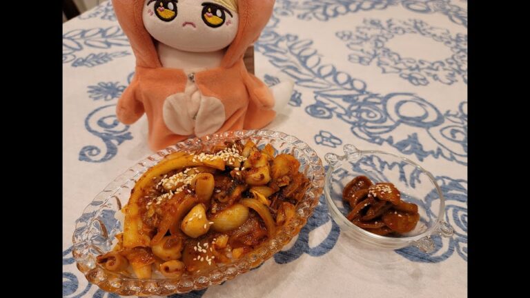 ＠Vlog30秒で作る韓国料理＠イカ炒めを作ります #Shorts