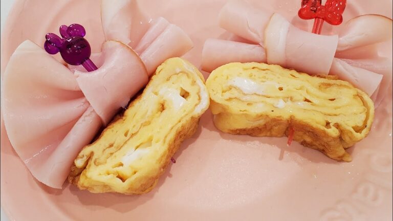 ハムと卵焼きで可愛いお弁当おかずを作ってみた#Shorts
