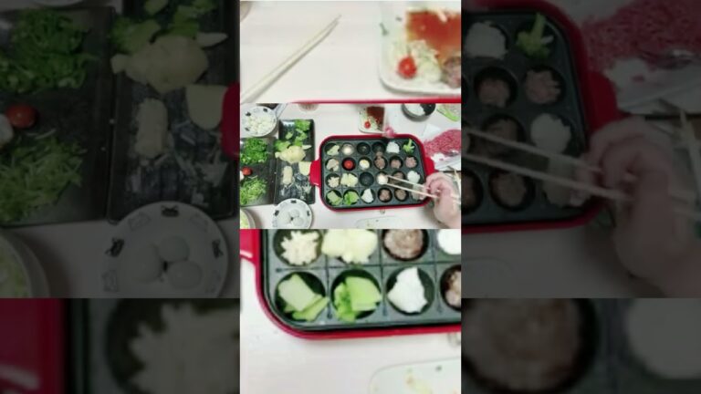 子供も喜ぶおうちごはん／BRUNOホットプレートたこ焼き器で焼肉／ひき肉／ブロッコリー／トマト／モッツァレラチーズレシピ／朝昼夜ごはん