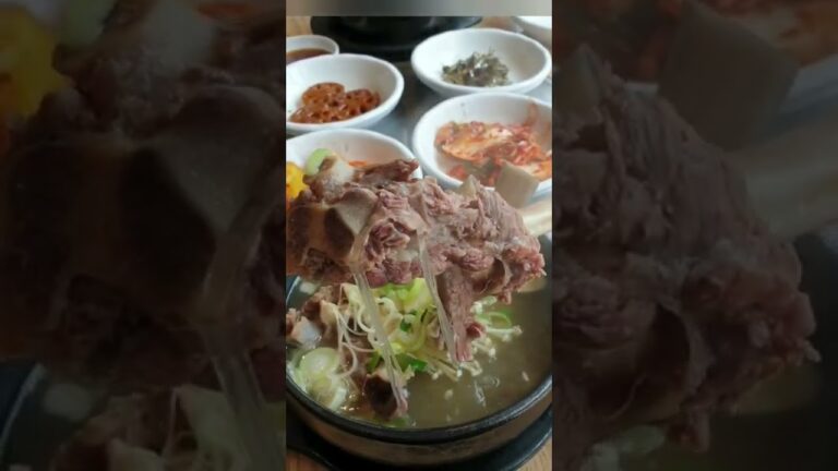 내가 겁나 좋아하는 갈비탕ㅋ 俺の大好物のカルビタンwww