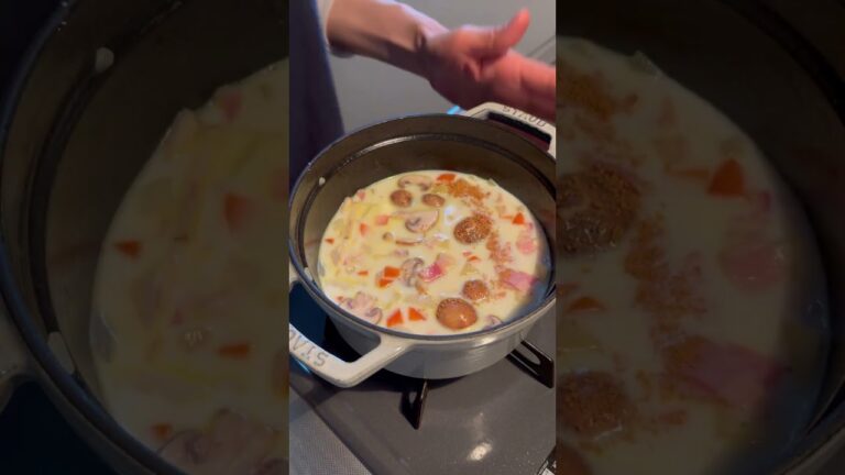 クラムチャウダー #料理 #簡単レシピ #shorts