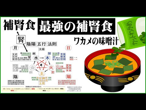 【健康になりたい】全ての人へ。ワカメの味噌汁は、最強です。ワカメは、なぜ、元に戻るのか？陸のもの、海のもの、その違いは？