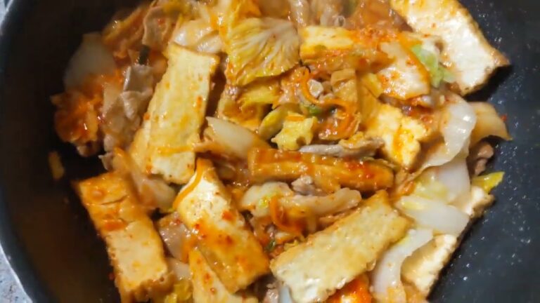 本日のお品書き、厚揚げ入り豚キムチ#cooking #japan #junkuwachannel